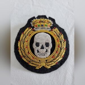 Artisan Handmade Skull Pin Brooch